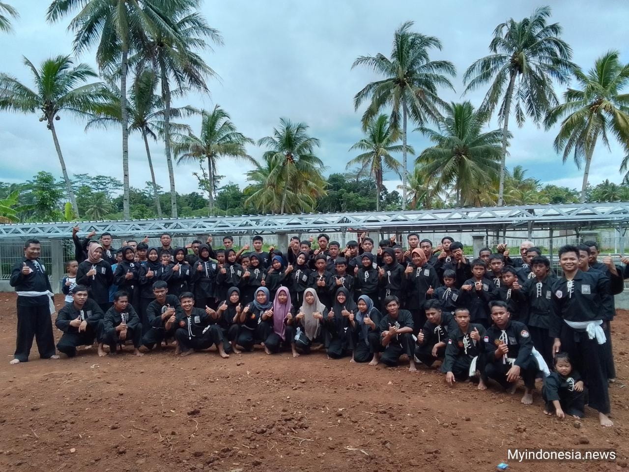 PSHT Ranting Susukan Adakan Latihan Bersama Persiapan Kenaikan Tingkat