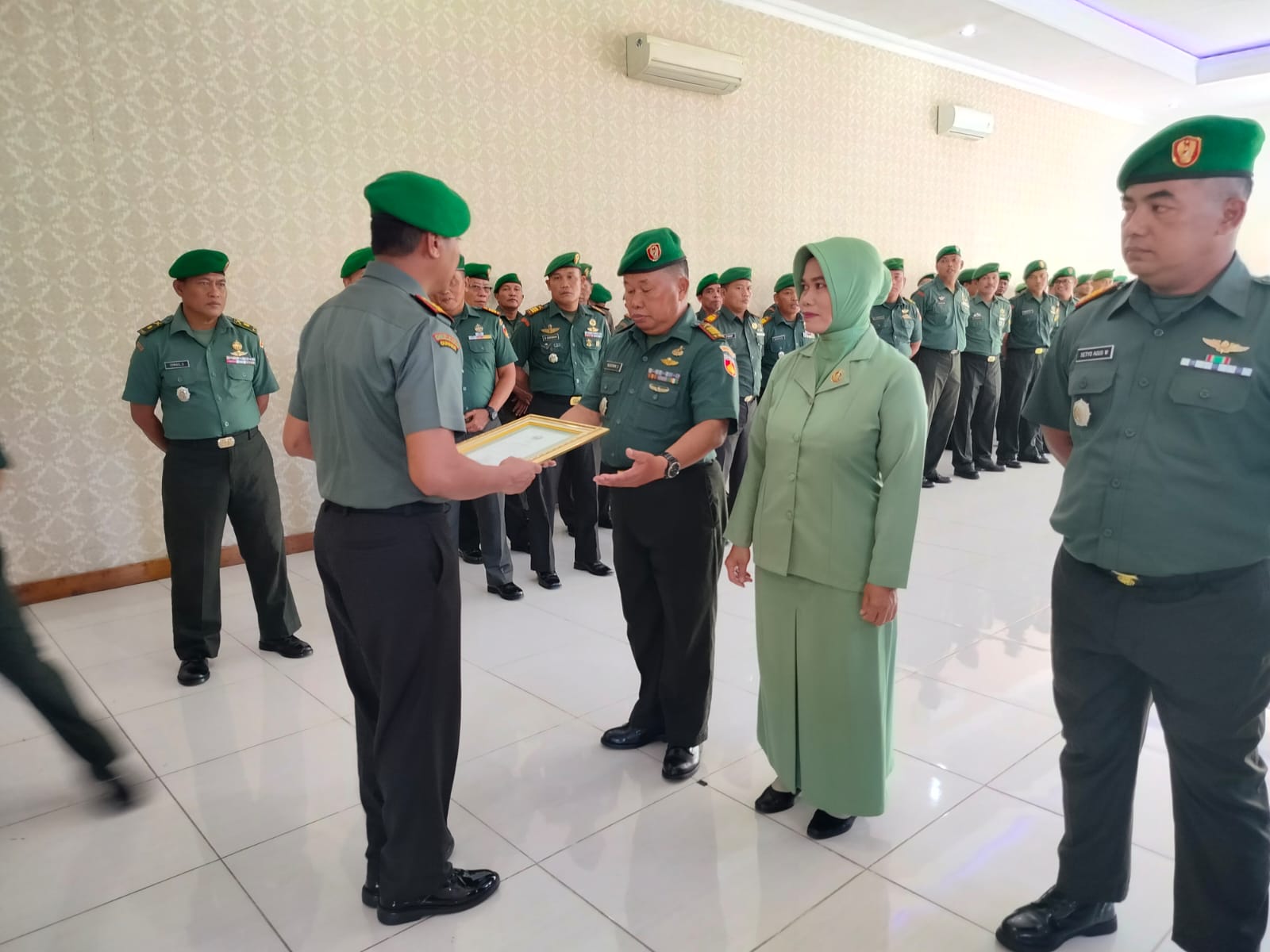 Dandim Boyolali Pimpin Upacara Masa Persiapan Pensiun ( MPP)