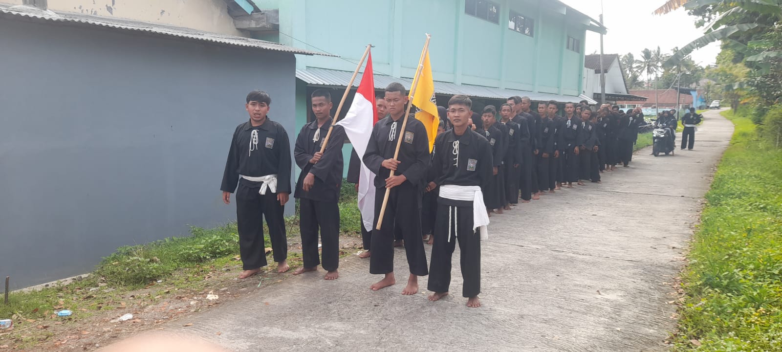Ujian Kenaikan Tingkat Sabuk Perguruan PSHT Ranting Kecamatan Susukan,Polos ke Jambon, Menjadikan Manusia Bermanfaat