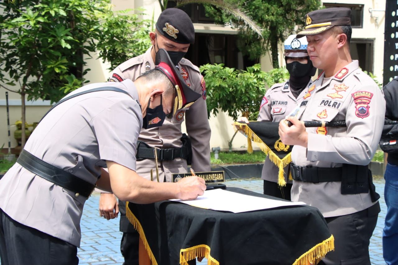 Breaking News!Kapolres Banjarnegara Pimpin Sertijab Kapolsek Banjarmangu