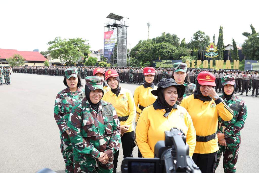 Kasepolwan Harapkan Wanita TNI-Polri Bersatu Jadi Pemersatu Bangsa