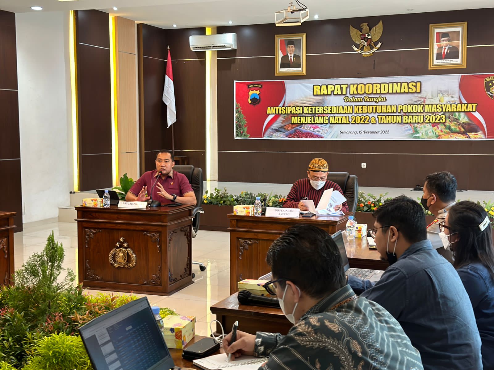 Jelang Nataru, Satgas Pangan Tegaskan Tiga Bulan kedepan Stok Pangan Di Jateng Aman