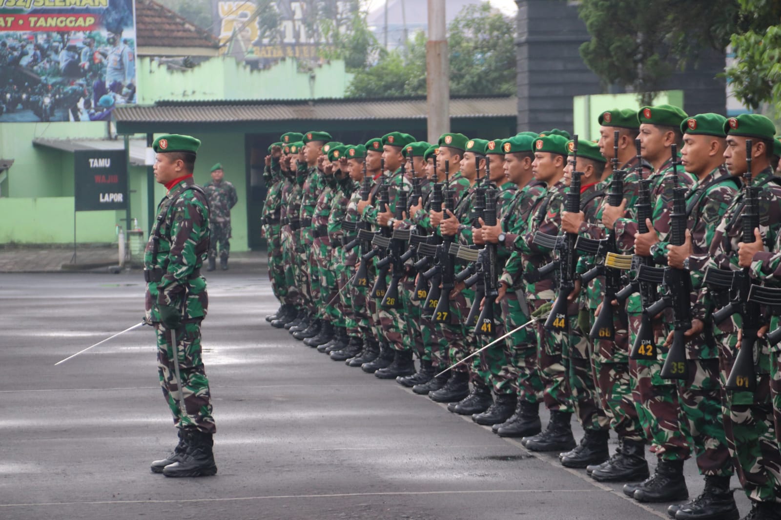 Giat Upacara Bendera Awal Tahun 2023 Berlangsung Khidmat
