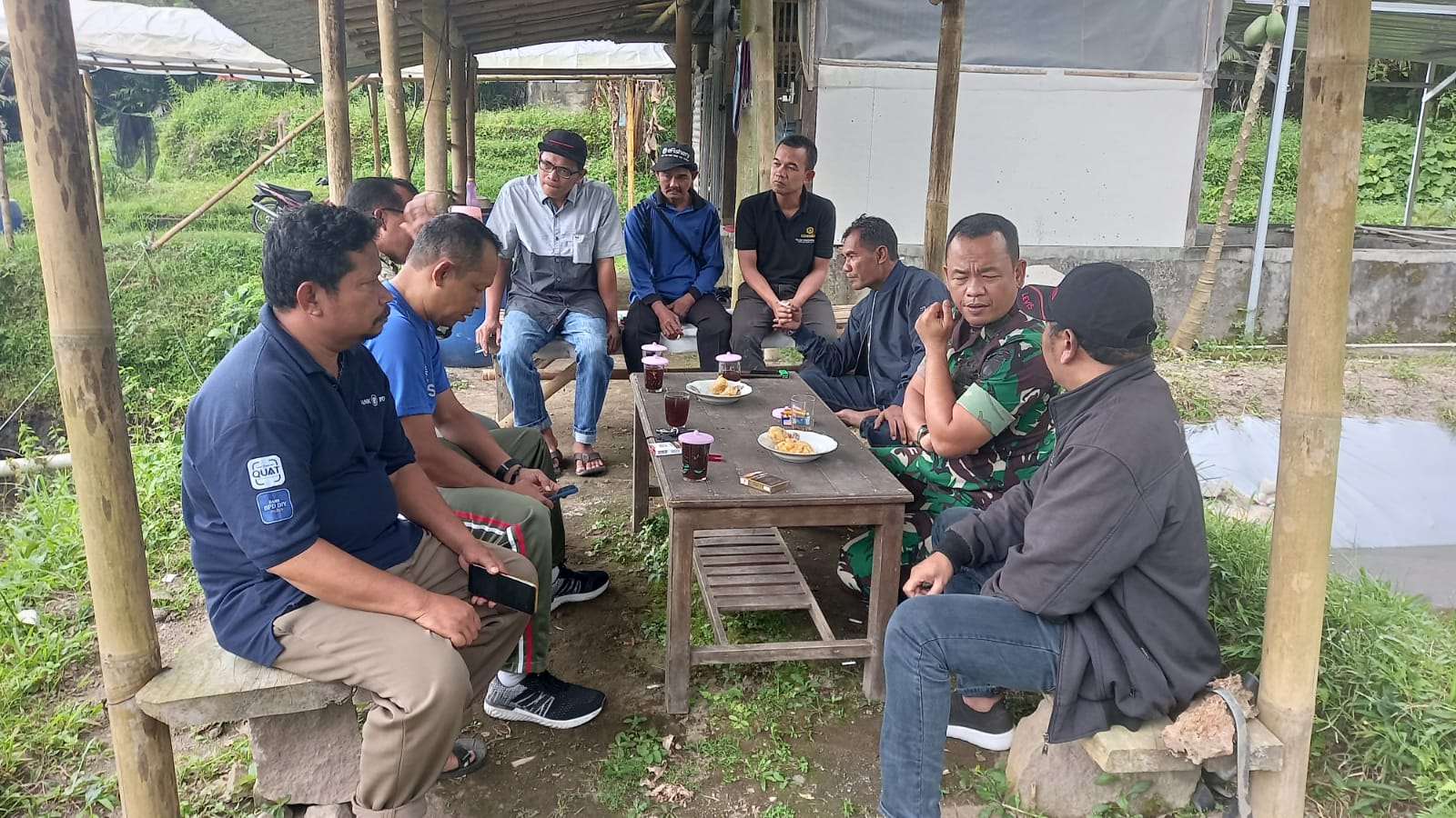Mantab..!! Dandim 0732/Sleman Ajak Kelompok Tani Tingkatkan Produktivitas Pertanian