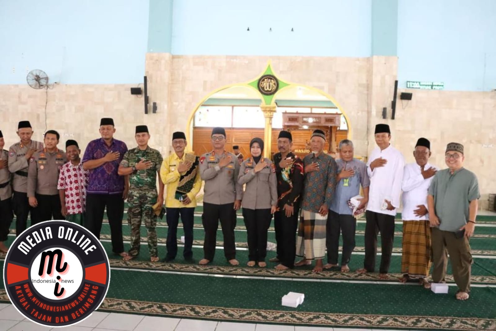 Kapolda DIY Safari Shalat Jumat Di Masjid Agung Kulonprogo
