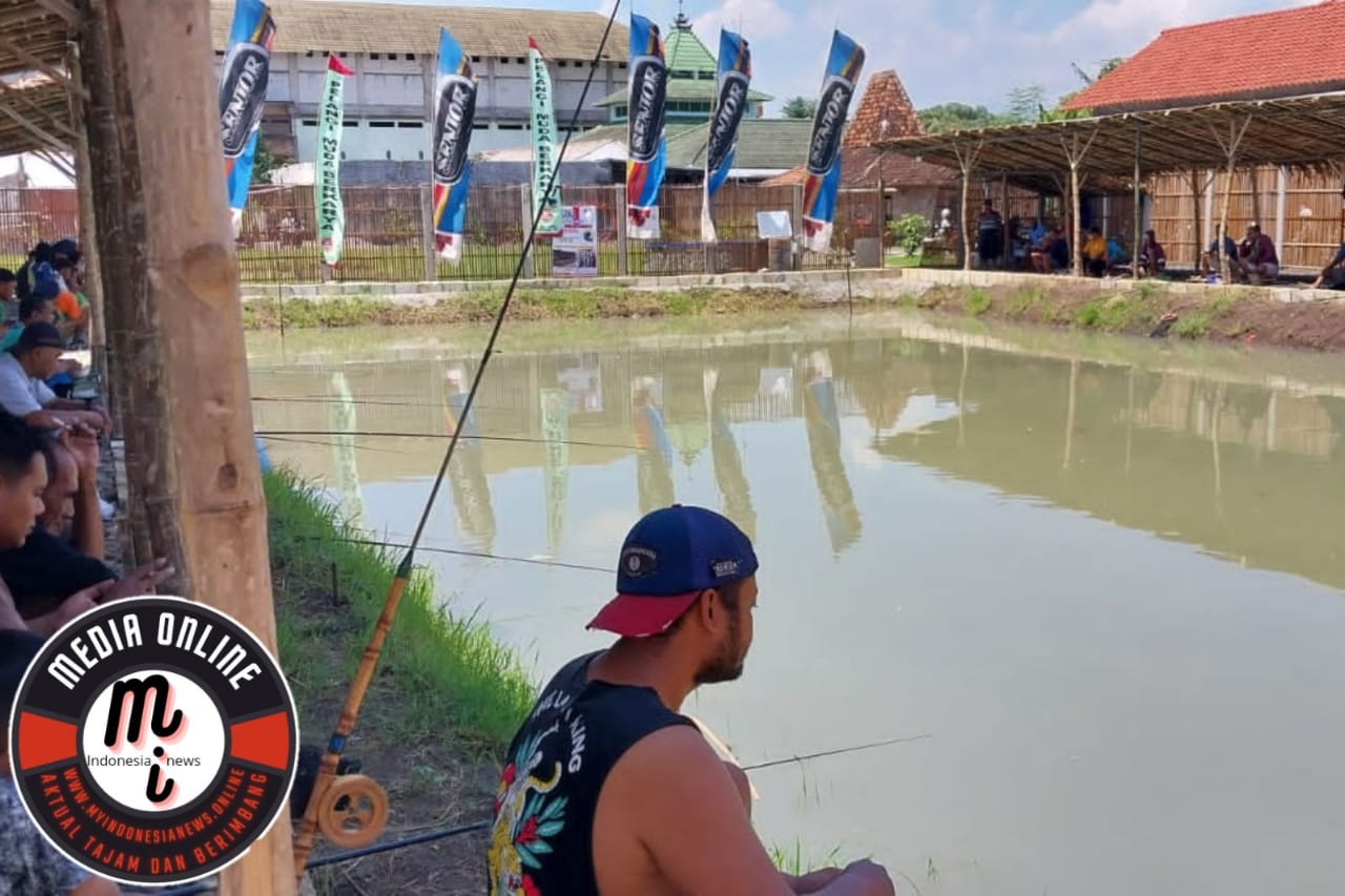 Pemdes, BumDes,dan Karangtaruna Desa Plangiltan Berkolaborasi Laksanakan Lomba Mancing