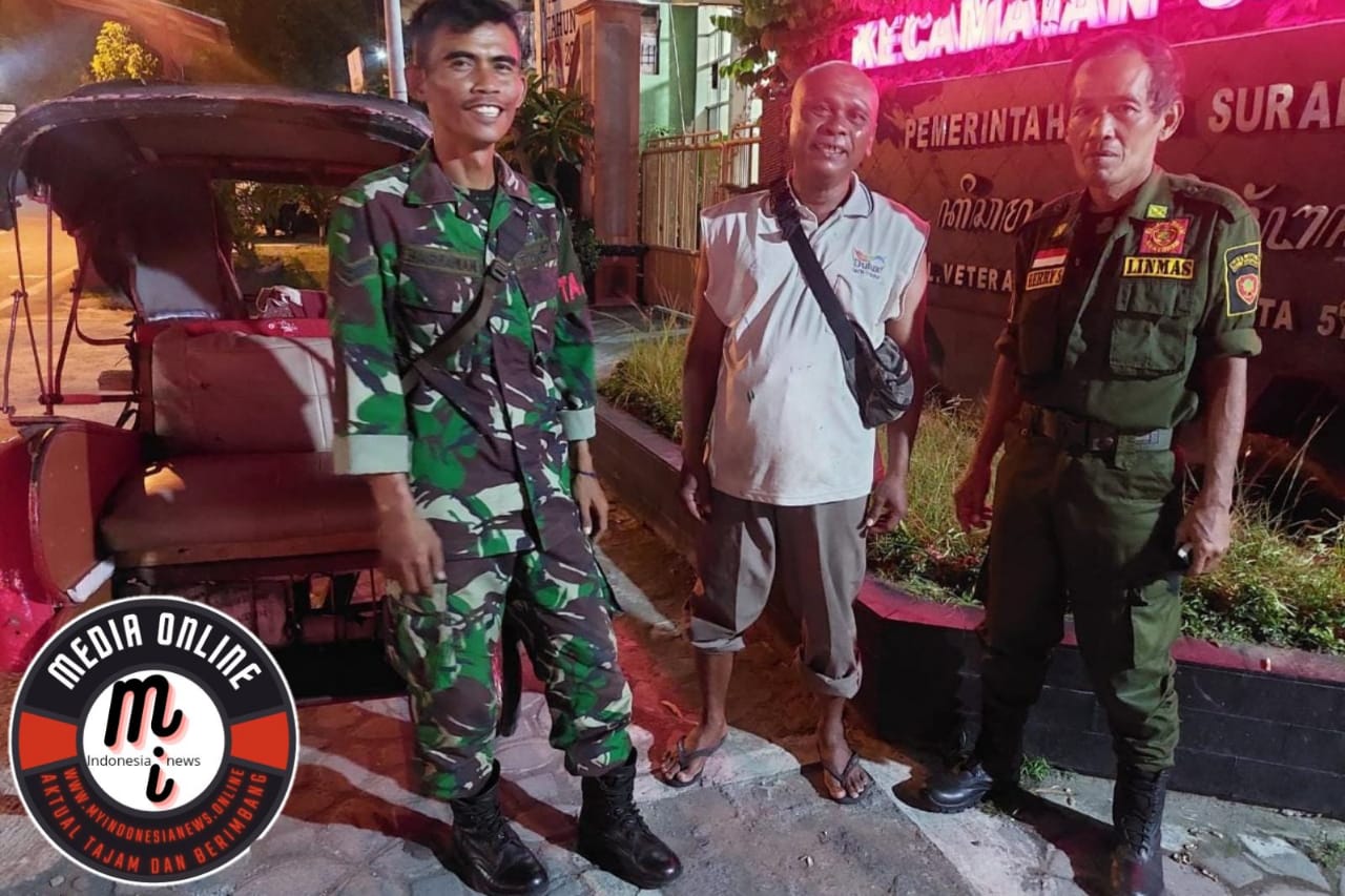 Babinsa : Kamtibmas Merupakan Tanggung Jawab Kita Bersama
