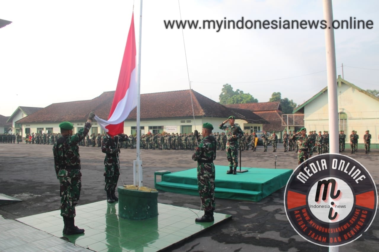 Upacara Bendera 17 Januari 2023 Rindam lV/Diponegoro