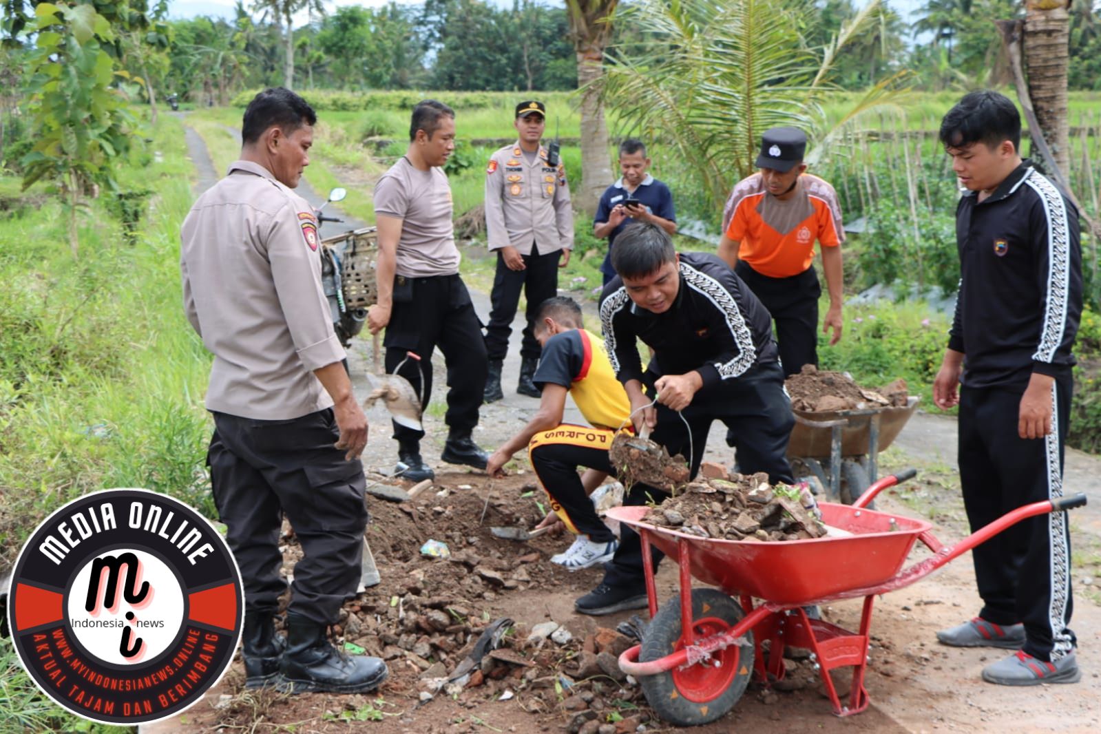 Respon Suara Masyarakat,Polsek Muntilan Gelar Baksos