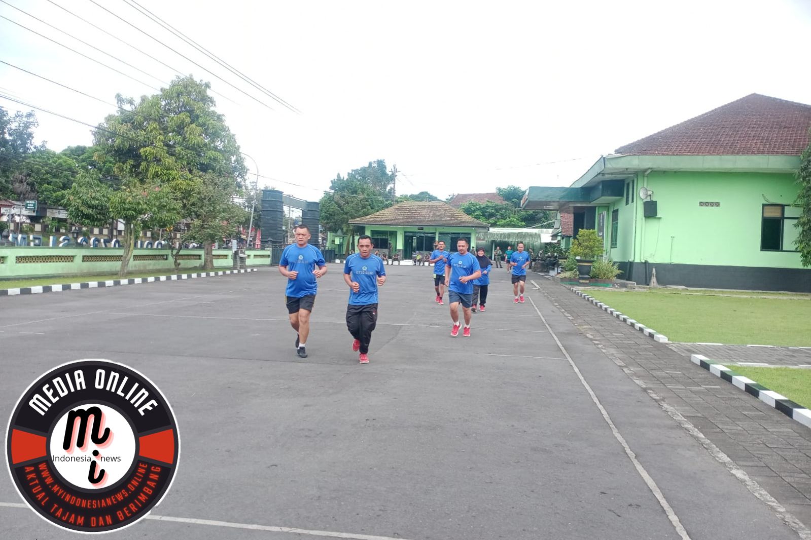 Matangkan Fisik Anggota Kodim 0732/Sleman Siapkan Diri Jelang UKP