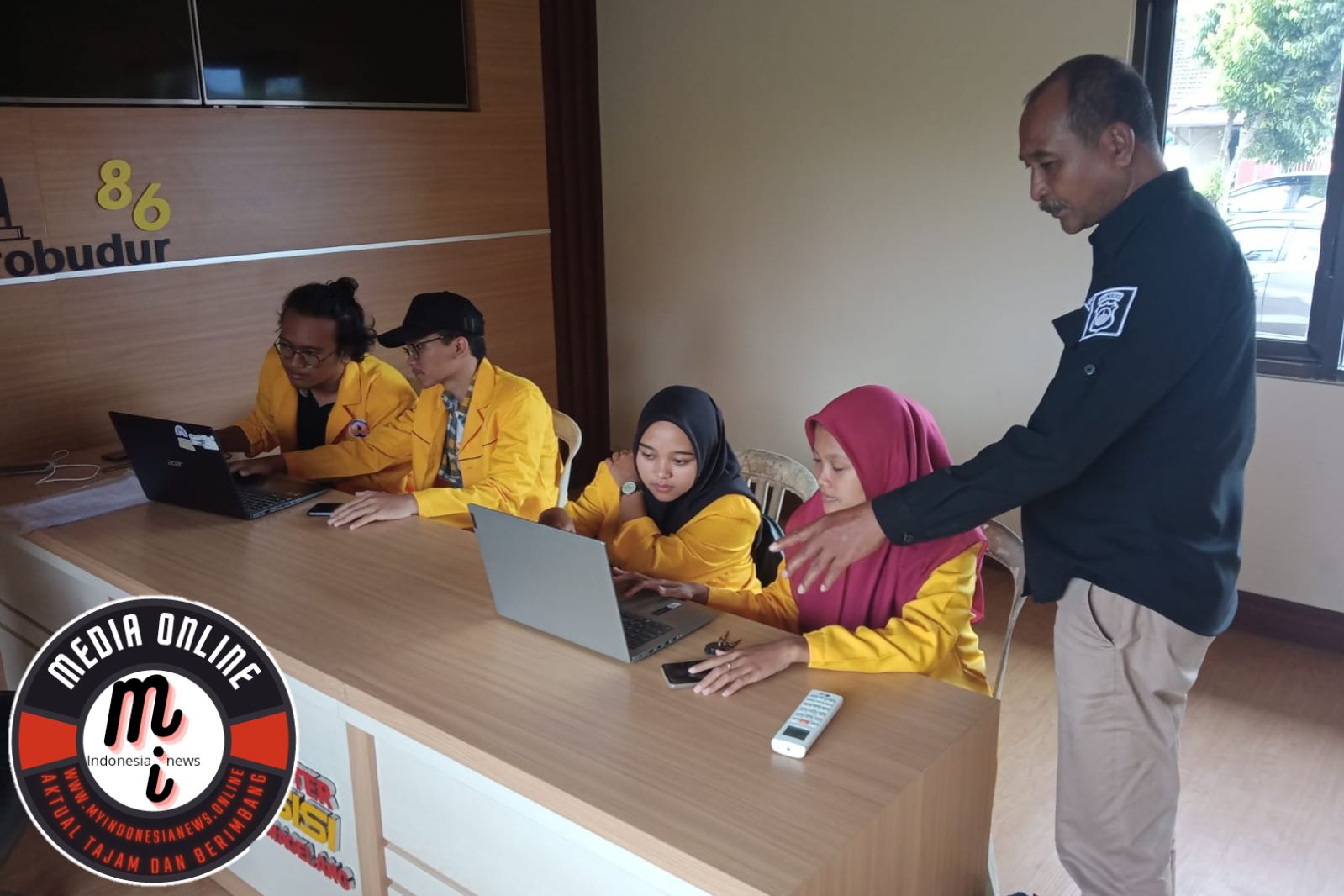 Mahasiswa Universitas Tidar Mendapat Ilmu Baru Selama Magang di Polresta Magelang