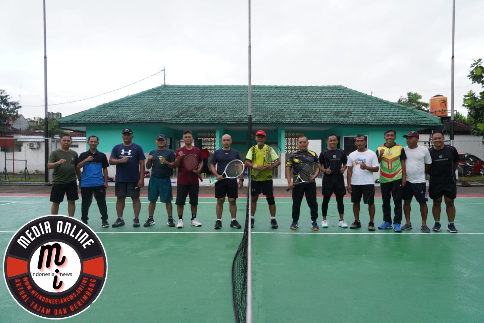 Danrem 072/Pamungkas dan Aslat Kasad Sparing Olahraga Bareng