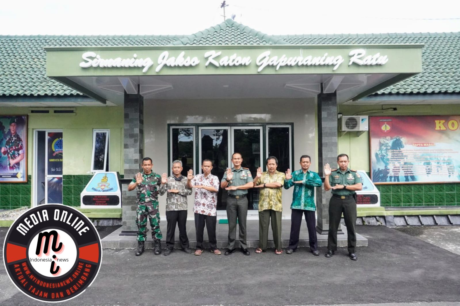Dandim 0731/Klp Terima Kunjungan Ketua Pimda Tapak Suci Kulon Progo