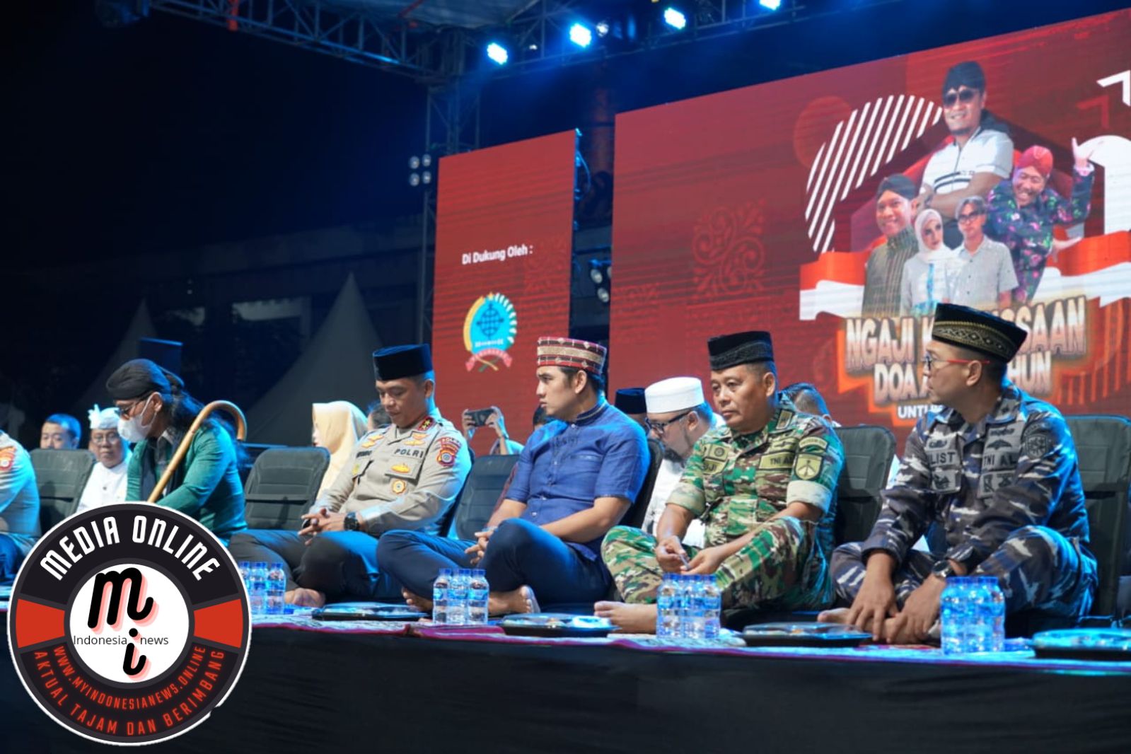 Siraman Rohani,Danrem 072/Pamungkas Ngaji Kebangsaan Bersama Gus Miftah