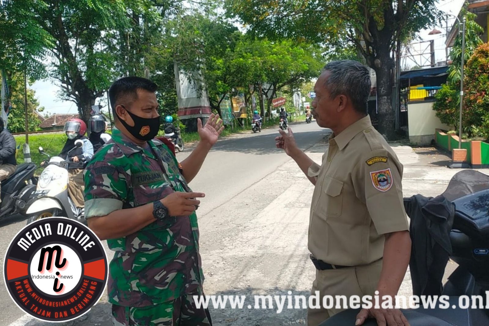 Perkuat Jaring Silaturahmi,Babinsa Jalin Komunikasi Rutin Dengan Pemdes