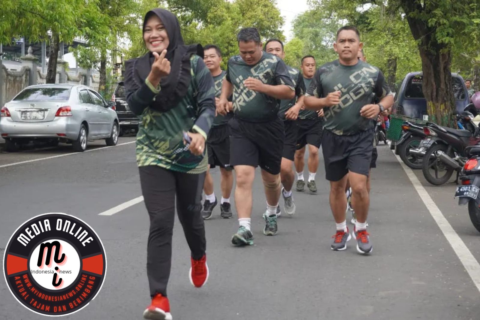 Kodim 0731/Kulon Progo Gelar Olahraga Bersama Parjurit Dan ASN