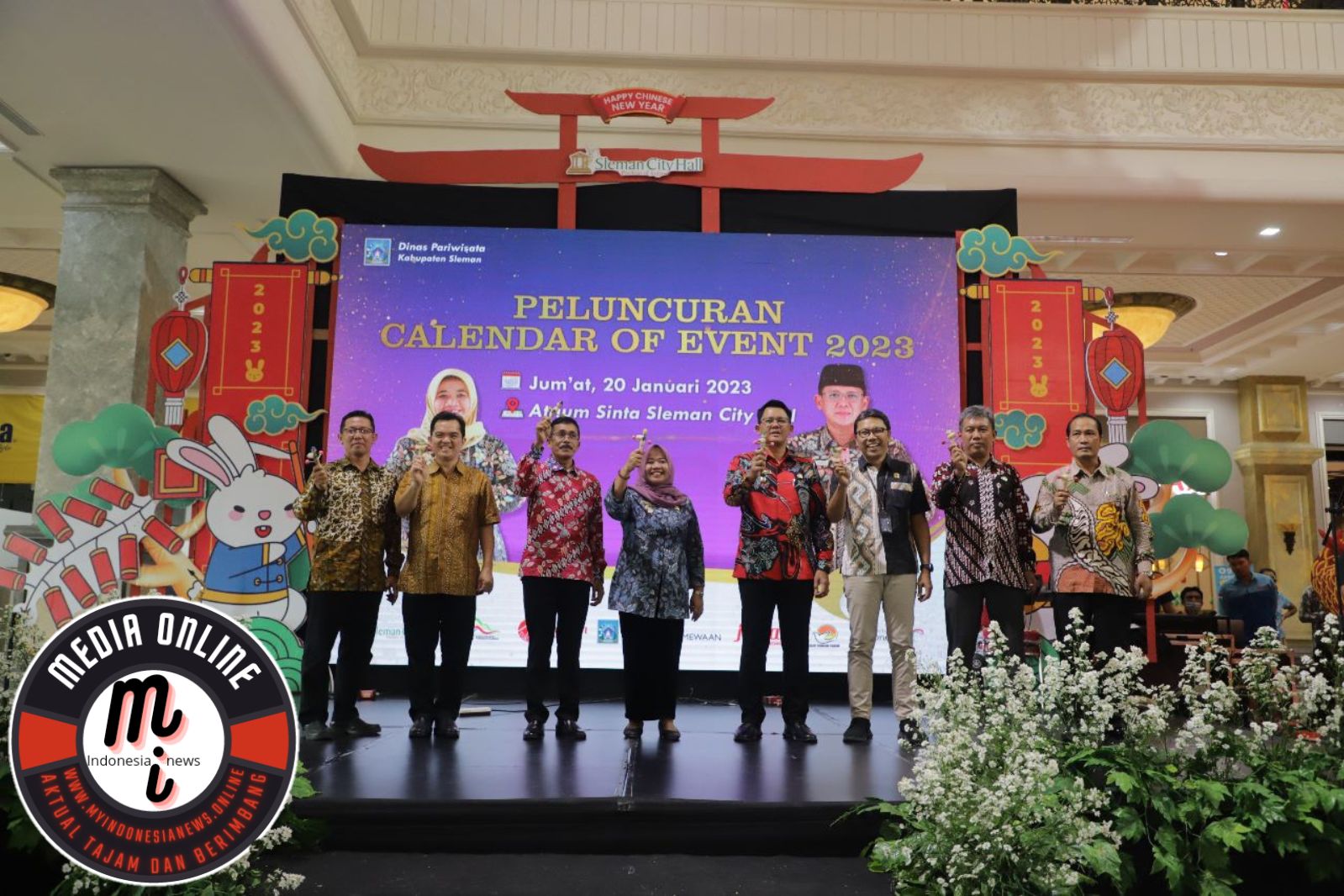 Bupati Sleman Luncurkan CALENDAR OF EVENT 2023, Targetkan Peningkatan Kunjungan Wisata