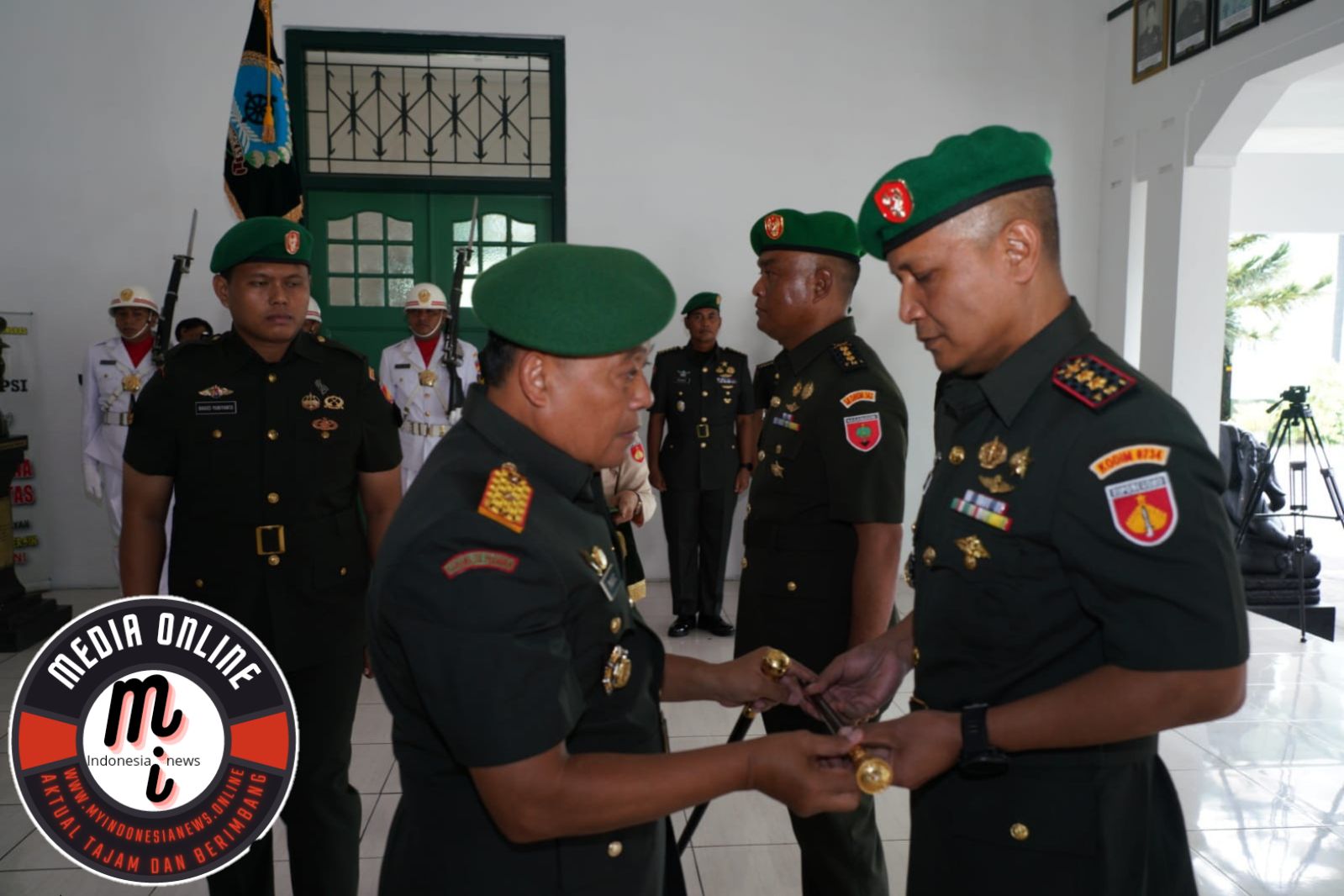 Upacara Tradisi Korps dan Sertijab Dandim 0734/Kota Yogyakarta Dipimpin Danrem 072/Pamungkas
