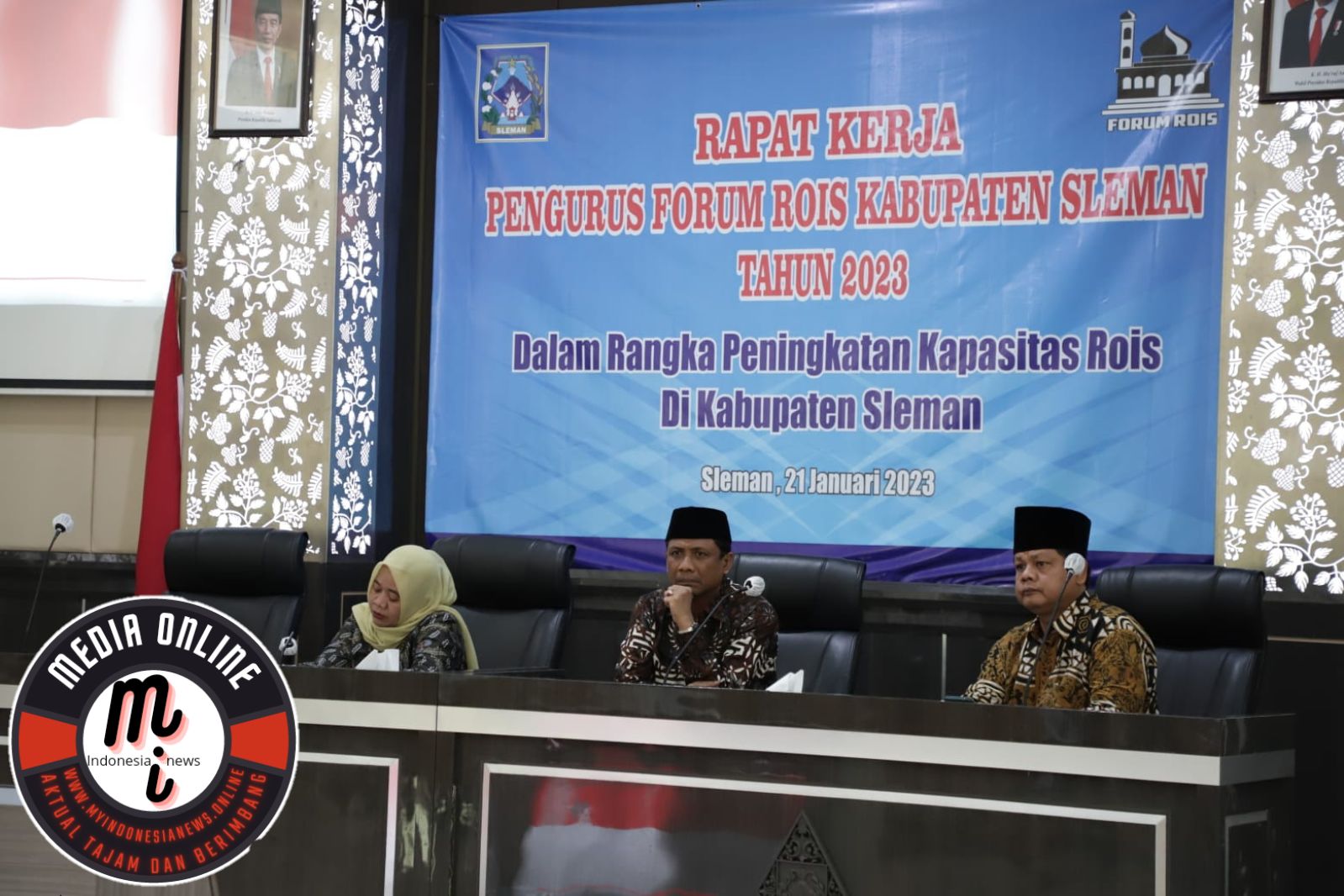 Bupati Ajak Pengurus Raker Forum Rois untuk Jaga Kerukunan