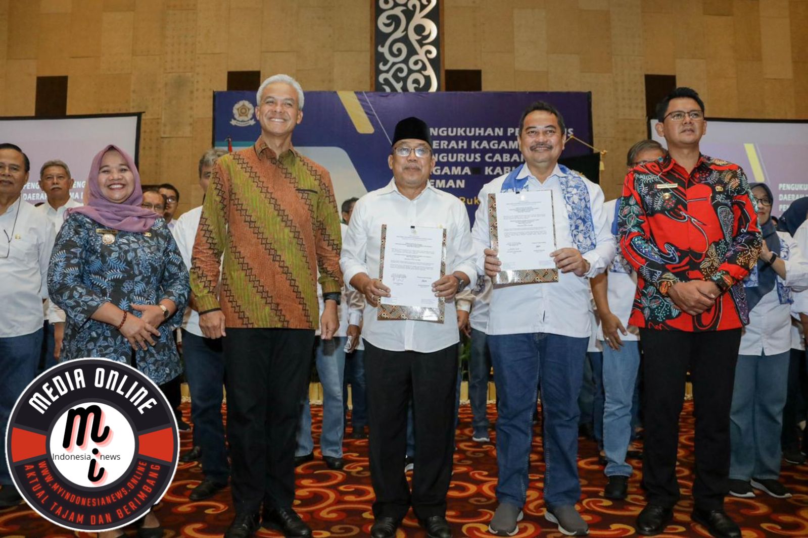 Bupati Ajak Bersinergi dalam Pelantikan Pengurus Cabang Kagama Sleman