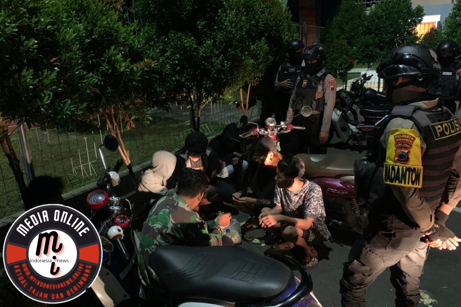 7 Pemuda Simpan Pil Koplo di Celana Dalam Ditangkap Polresta Surakarta