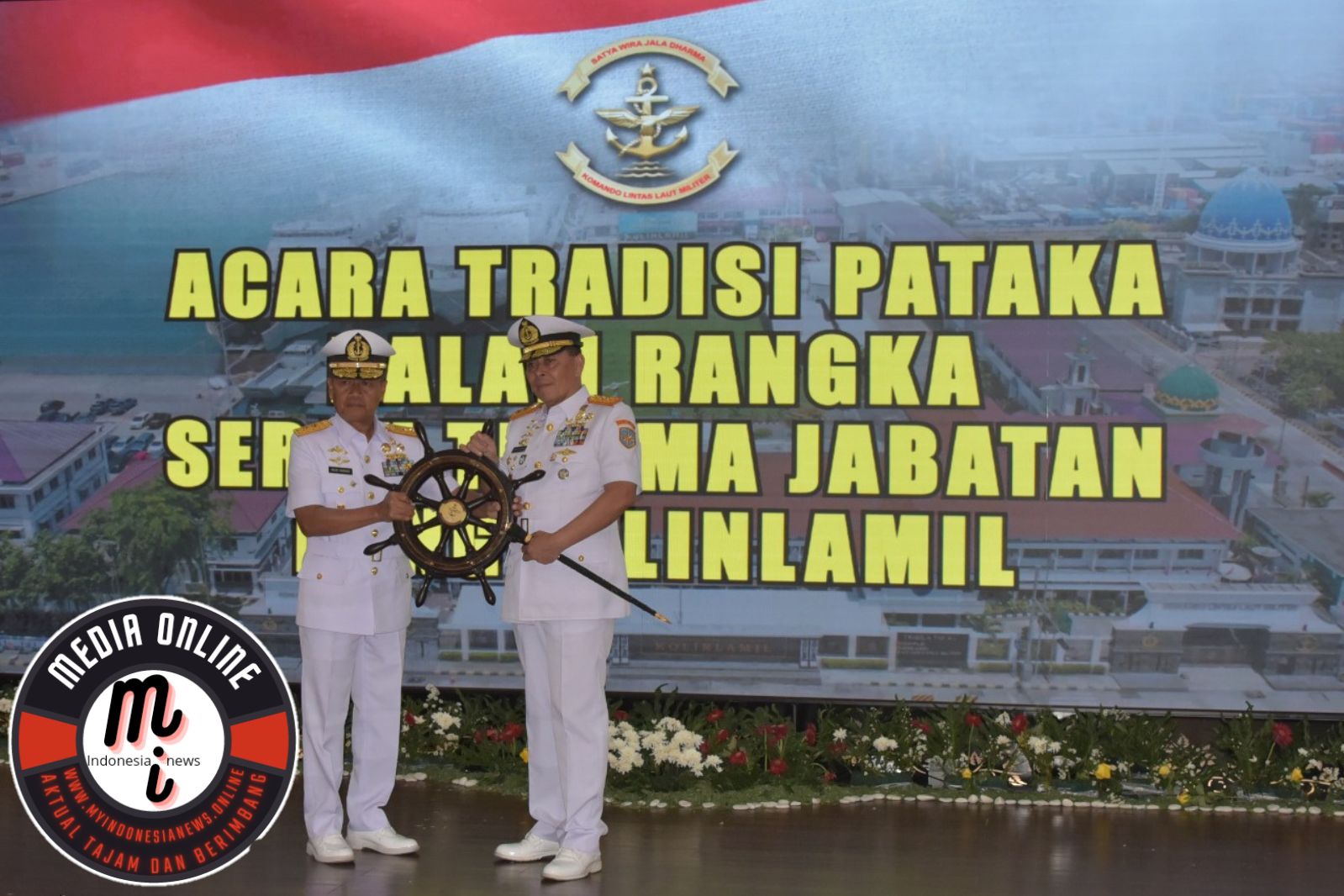 Tradisi Pamitan Kepada Panglima Mewarnai Pergantian Petinggi Kolinlamil