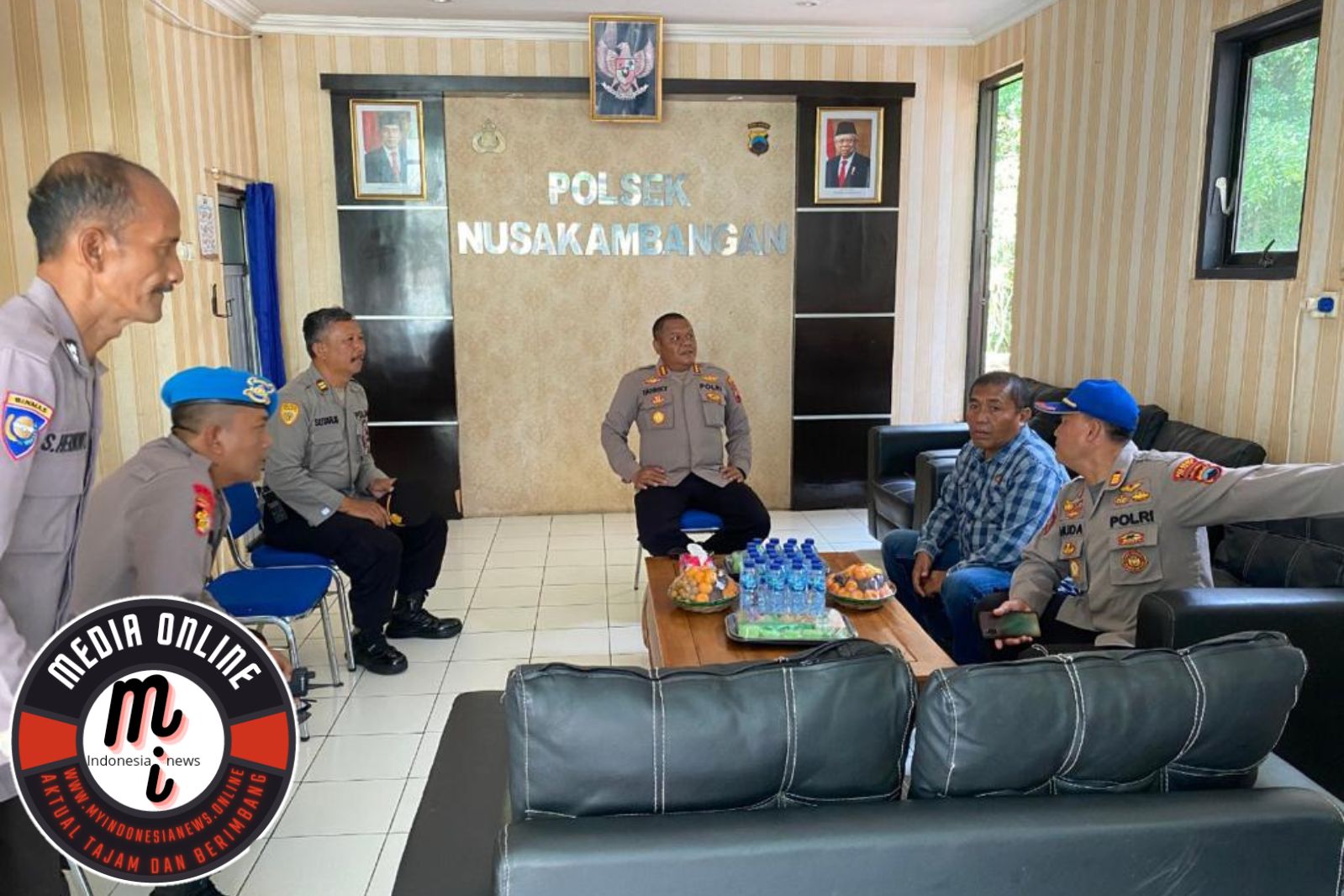 Kapolresta Cilacap Melakukan Kunjungan Kerja ke Pulau Nusakambangan