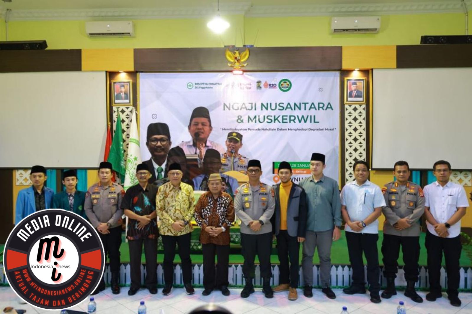Kapolda DIY Jadi Narasumber Acara Ngaji Nusantara dan Muskerwil PWNU DIY