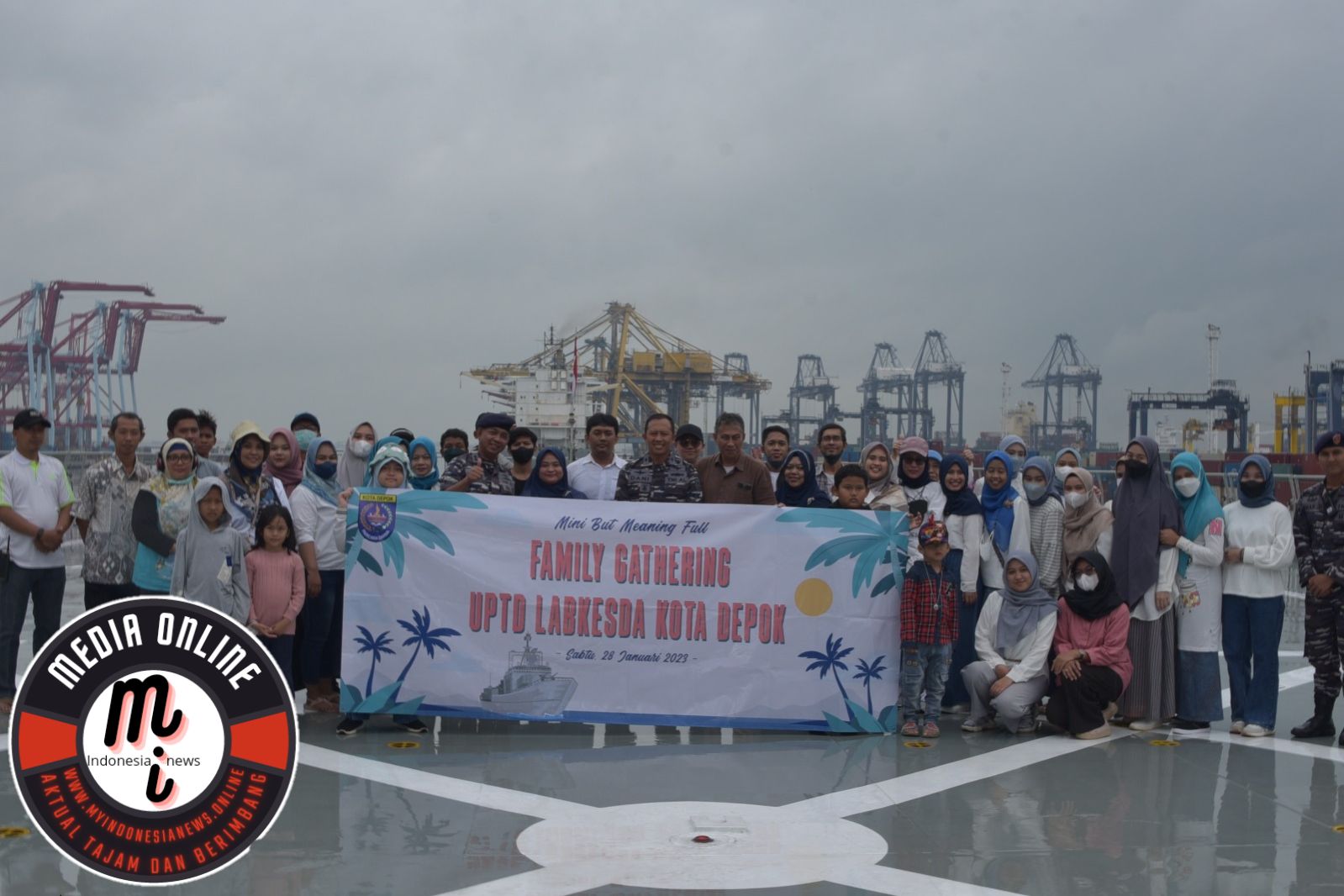 Menambah Wawasan Bahari Kolinlamil Menerima Kunjungan Dinas Kesehatan UPTD LABKESDA Depok