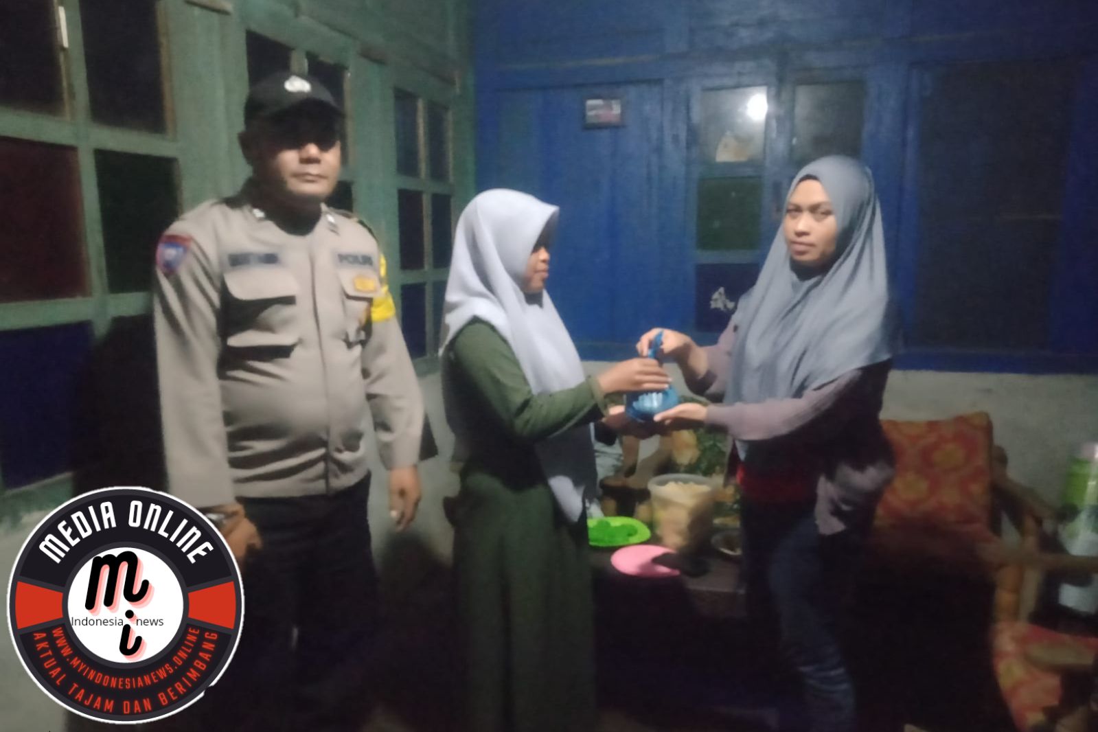 Program Anak Sejahtera Cegah Stunting,Polsek Windusari Kawal Kader Posyandu Kunjungi Warga