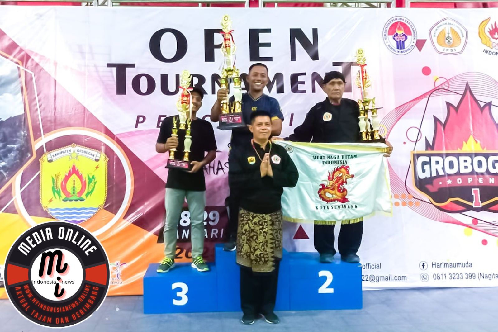 TAPAK SUCI GROBOGAN Juara Umum 1 Pada Kejuaraan Grobogan Championship 1 Tahun 2023