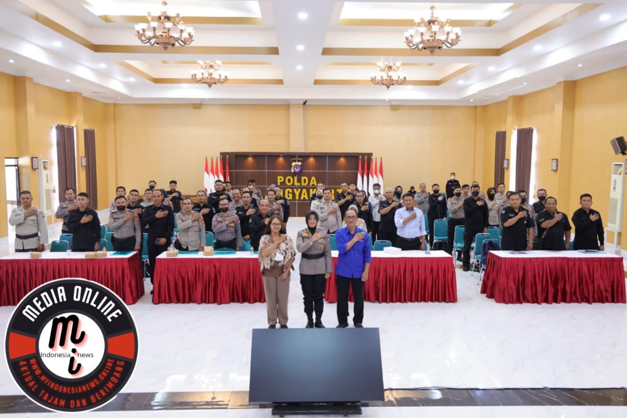 Humas Polda DIY Adakan Pelatihan Jurnalistik Untuk Personil Polda Dan Jajaran