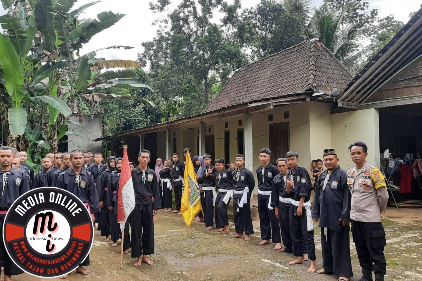 PSHT Ranting Kecamatan Susukan Cabang Kabupaten Semarang Adakan Ujian Kenaikan Tingkat