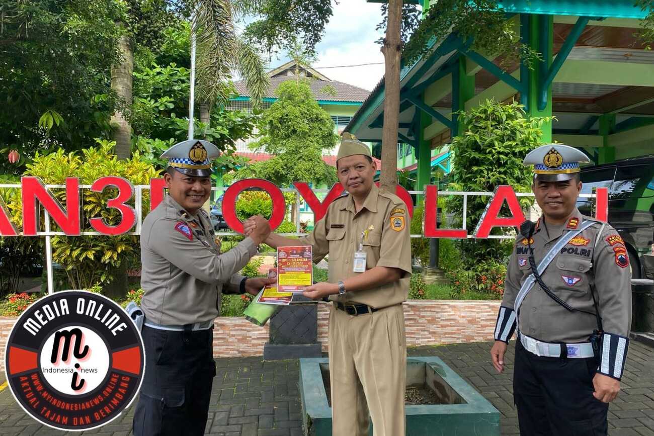 Polres Boyolali Gelar OPS Keselamatan Lalu Lintas Candi 2023
