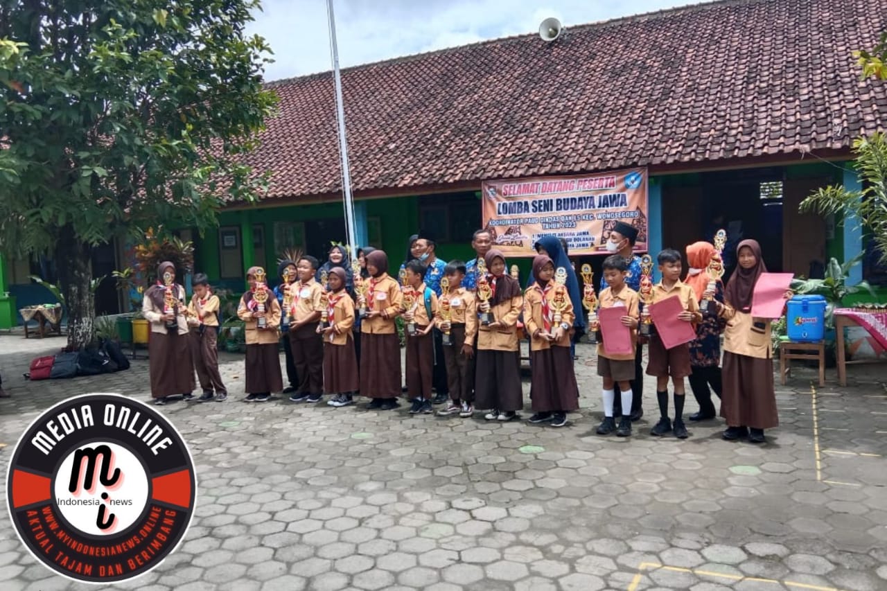 Pemenang Lomba Seni Budaya Jawa di SDN Bandung Wonosegoro Telah Diumumkan