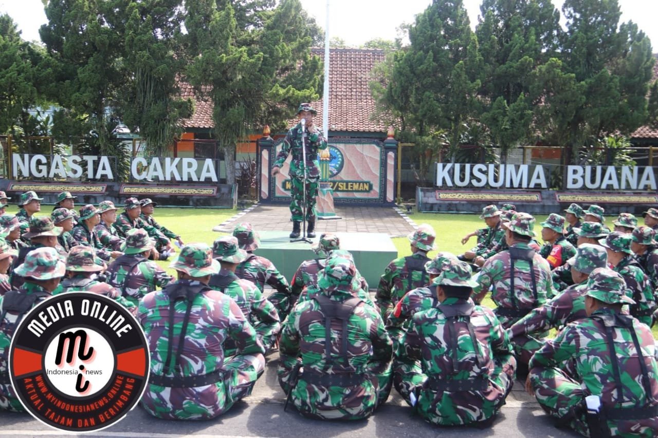Anggota Kodim 0732/Sleman Di Uji Kecakapannya