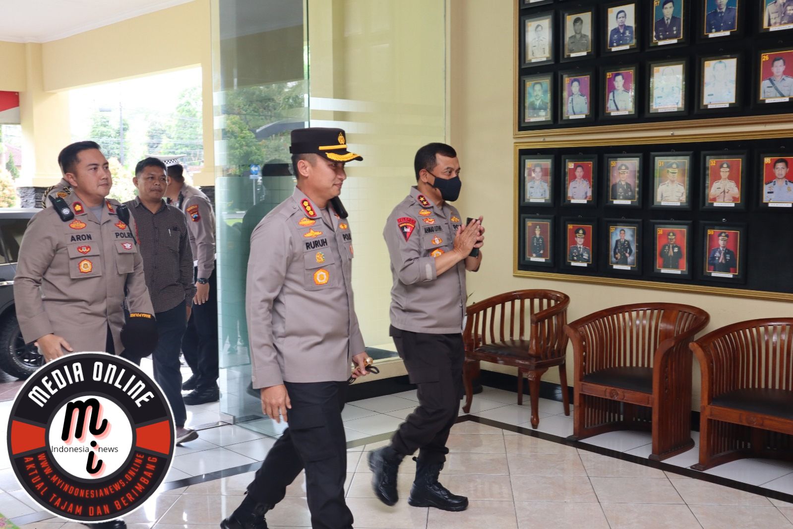 Kapolda Jawa Tengah Mengunjungi Polres Magelang
