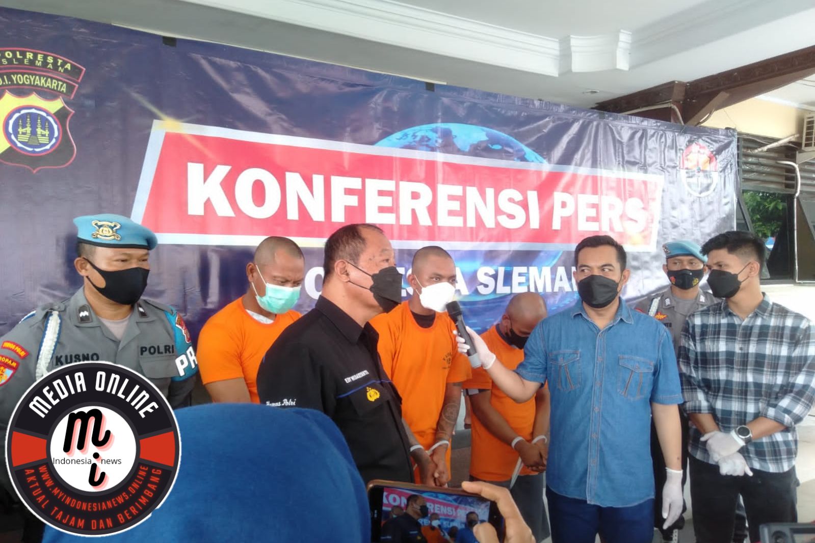 Satreskrim Polresta Sleman Berhasil Ungkap Kasus Percobaan Pembunuhan Berencana