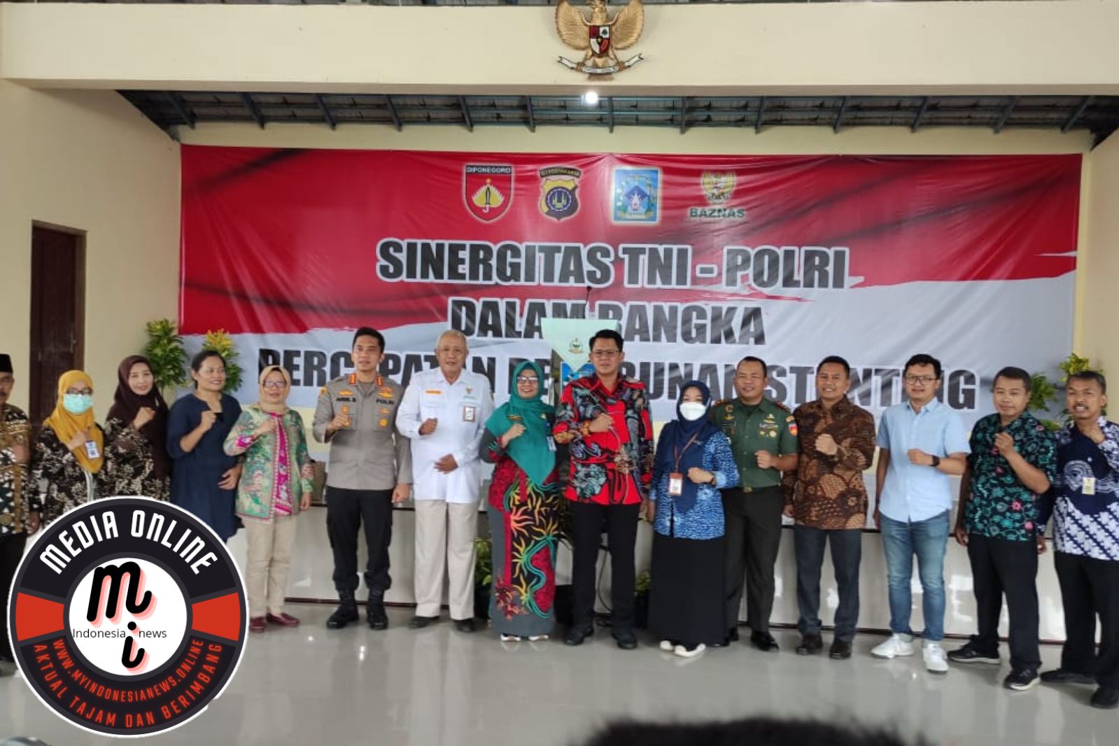 Kodim 0732/Sleman Gelar Sinergitas TNI/Polri Dalam Upaya Penurunan Stunting