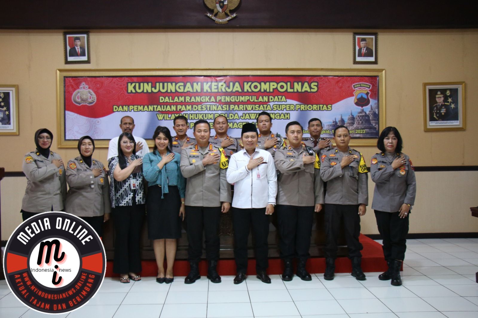 Kunjungan Kerja Kompolnas Di Polresta Magelang