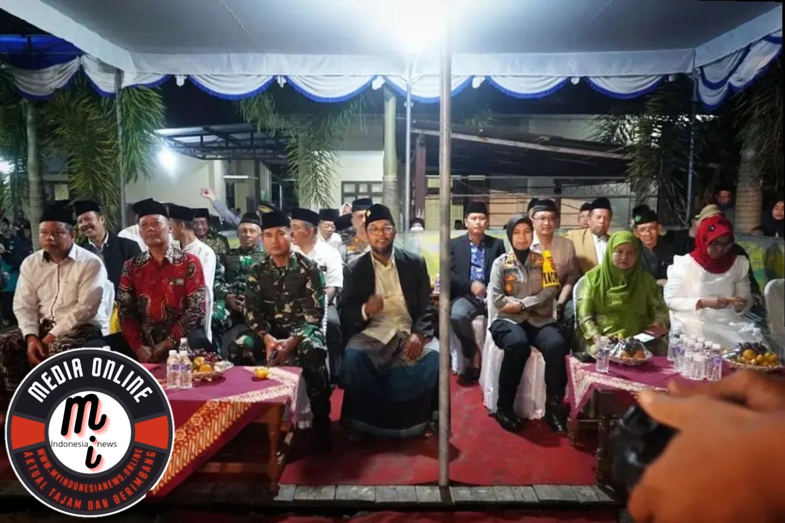 Dandim Kulon Progo Hadiri Pengajian Peringatan Isra’ Mi’raj Nabi Muhammad SAW