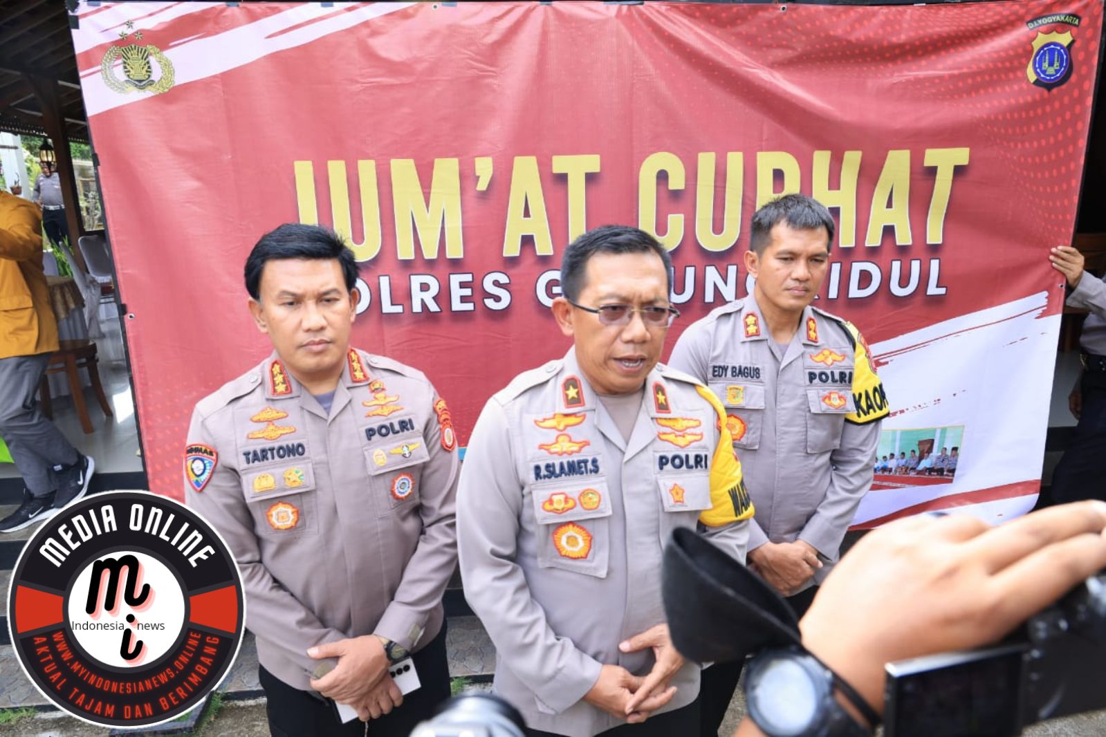 Program “Jum’at Curhat” Kapolda DIY Mendapat Sambutan Baik