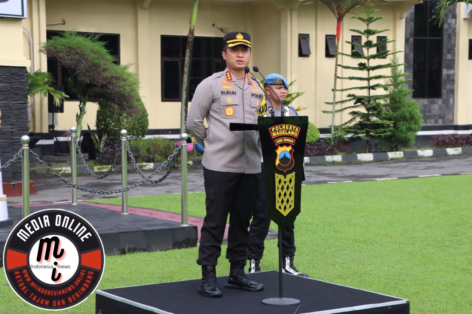 Kapolres Berikan Arahan Saat Ambil Apel Pagi, Semua Wilayah Akan Melaksanakan Pengamanan Pemilu Tahun 2024