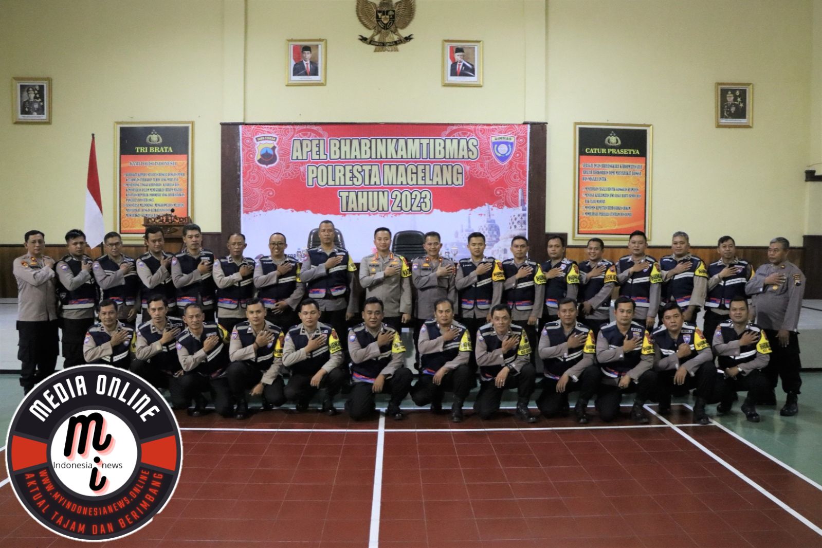 Wow…Kumpulkan Bhabinkamtibmas, Ada Apa Sih?Inilah Arahan Kapolresta