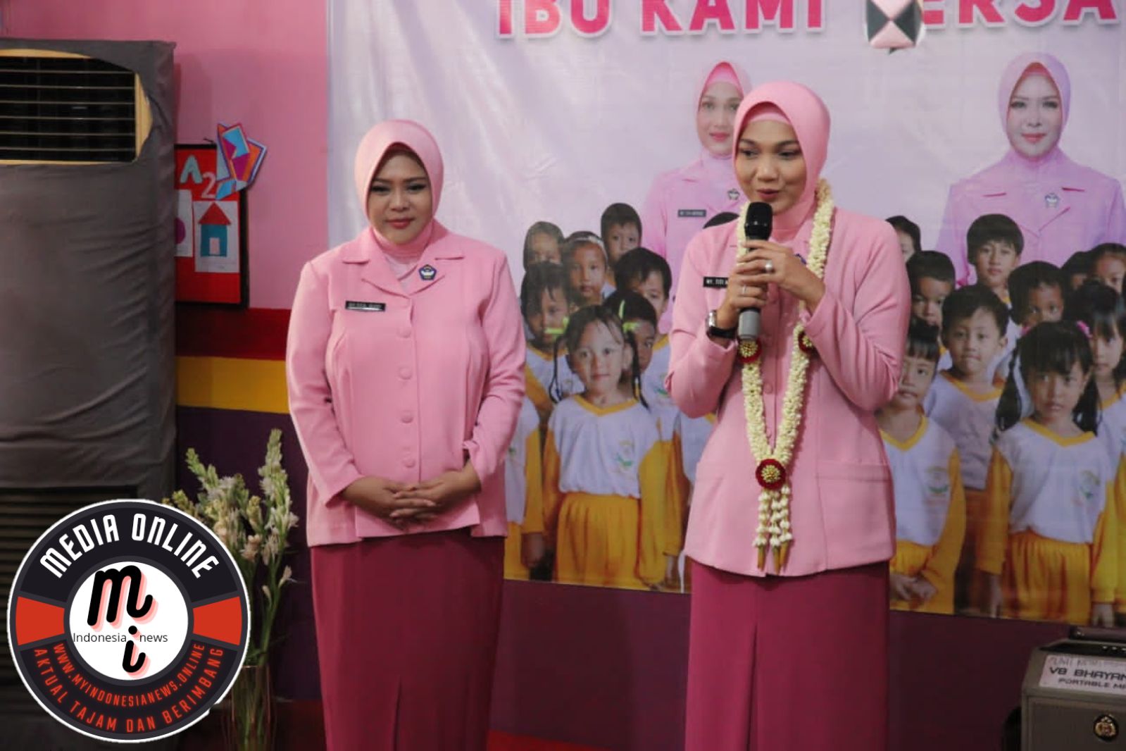 Ketua Bhayangkari Polda Jateng Kunker di Polres Demak,Ini Pesannya