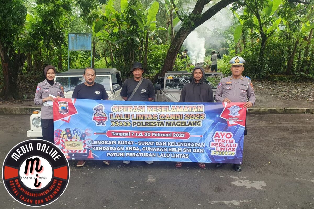 Ops Keselamatan Lalu Lintas Polresta Magelang, Turunkan Angka Kecelakaan