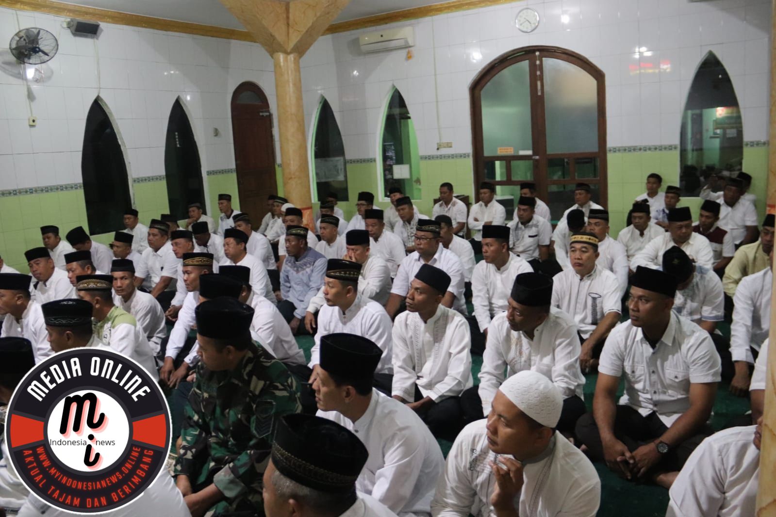 Kodim 0732/Sleman Ikuti Istighosah Kubro Terpusat Secara Virtual