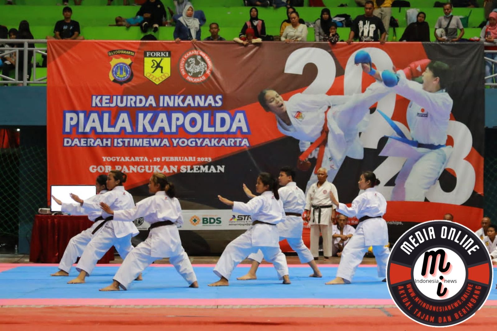 Kejurda Institut Karate-Do Nasional Resmi Digelar Di Wilayah Sleman