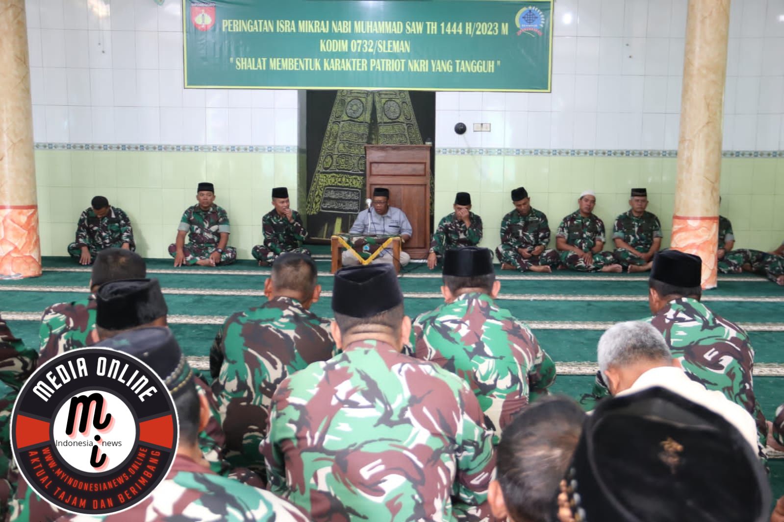 News Update..!! Kodim 0732/Sleman Peringati Isra’ Mi’raj Baginda Nabi Muhammad SAW