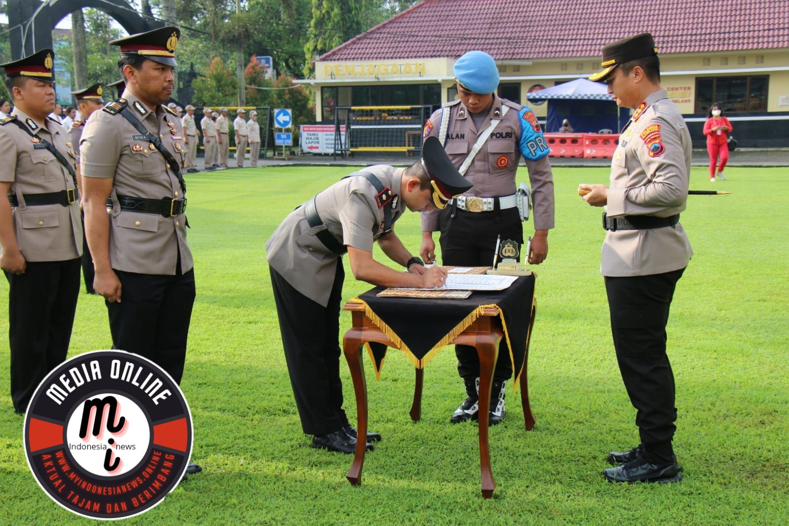 Belasan Perwira Polresta Magelang di Rotasi, Kasatreskrim dan Kasatlantas Dijabat Kompol